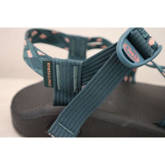 Chaco JCH107986 Women's Sz 11 Warren Pine Green Z/Cloud X Strappy Sandals - Picture 8 of 16